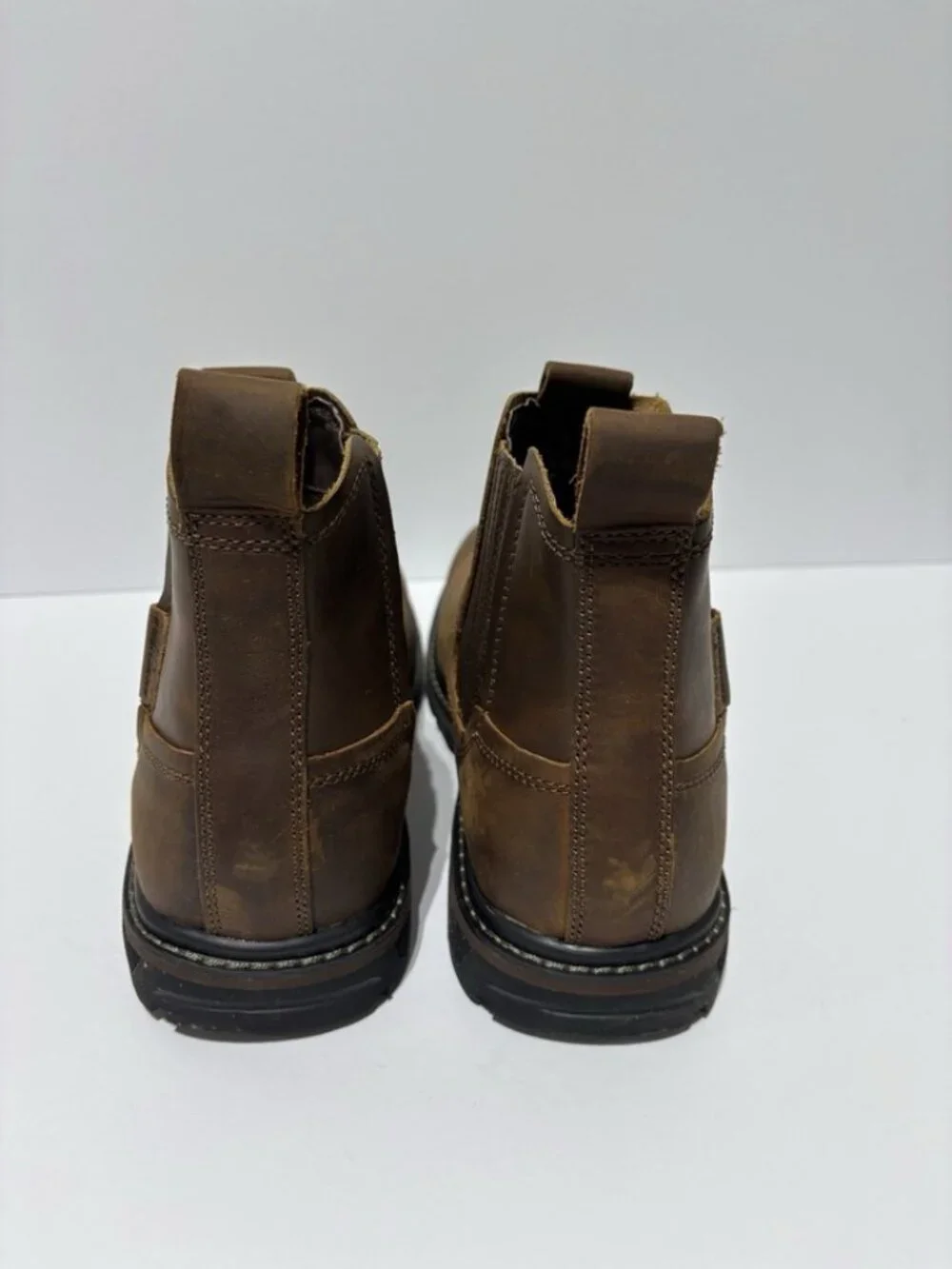 Skechers Men’s Blaine Olsen Brown Ankle Boots, Size 10.5 M